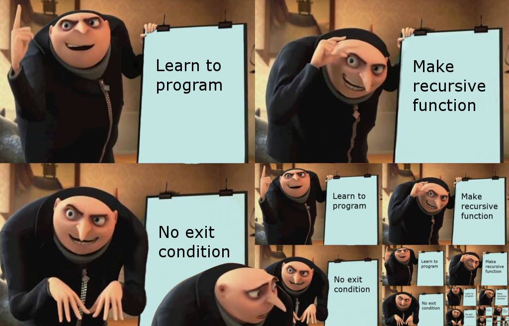 meme about a recursive