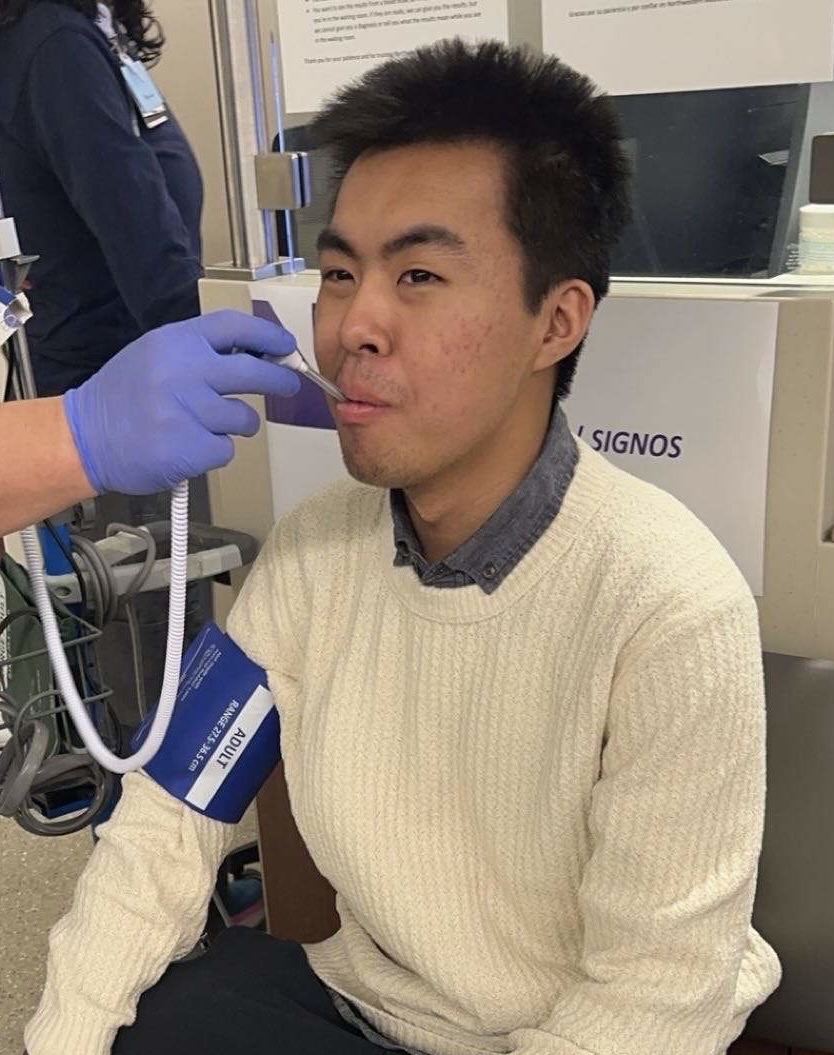 A picture of during the final's week at University of Chicago